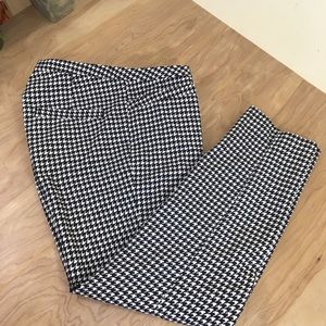 Houndstooth crop pants, H&M